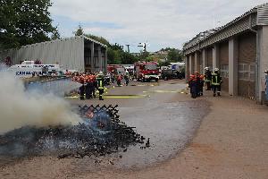 Bild: Viele Besucher konnten sich von der Leistungsfähigkeit der Jugendwehr überzeugen