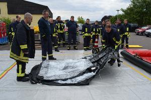 Bild: Gemeinsame Übung im Bereich Dekontamination