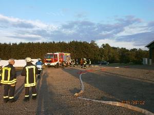 Bild: Übung der LBZ Bubach - Calmesweiler, Aschbach und Macherbach