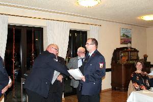 Bild: Christian Zapp wurde zum Hauptfeuerwehrmann befördert