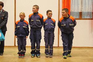 Bild: Haben die Jugendflamme erfolgreich abgelegt: Mitglieder der Jugendfeuerwehr Wiesbach