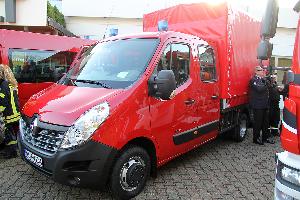 Bild: Mehrzweckfahrzeug für den Löschbezirk Hierscheid