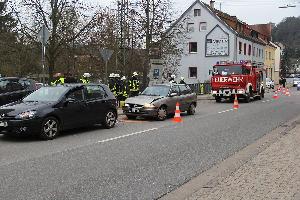 Bild: Verkehrsunfall in der Illinger Straße