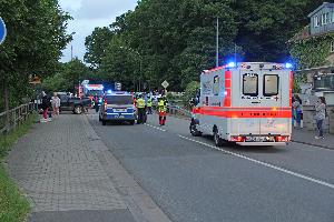 Bild: Einsatzstelle in der Dirminger Straße