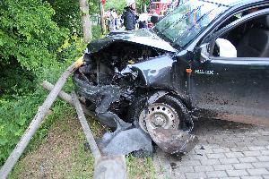 Bild: Der Wagen des Unfallverursachers