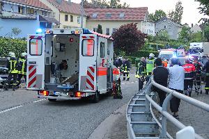 Bild: Rettungsdienst, Polizei und Feuerwehr waren im Einsatz