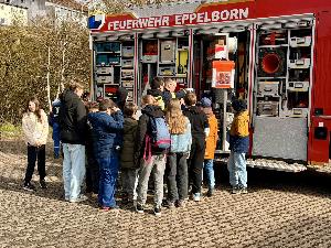 Bild: Besuch der Jugendfeuerwehr Gersheim in Eppelborn