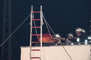 Bild: Rettung über Schleifkorb (Foto: Jungbluth, GFA)