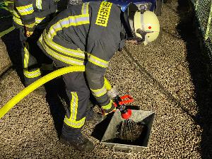 Bild: Kaminbrand in der Steinackerstraße