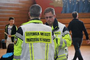 Bild: Der leitende Notarzt koordinierte die medizinischen Maßnahmen