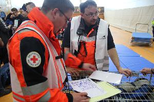 Bild: Alle Patienten mussten registriert werden