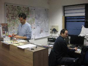 Bild: Vorbereitung im Einsatzabschnitt 4 - Gefahrenabwehr