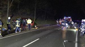 Bild: Zwischen Marpingen und Berschweiler ereignete sich ein schwerer Verkehrsunfall (Foto: Thorsten Kremers)