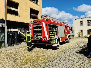 Bild: Große Evakuierungsübung im Haus Hubwald