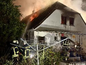 Bild: Wohnhausbrand in Dirmingen