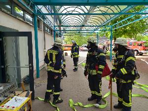 Bild: Sicherheitstrupp in Bereitstellung