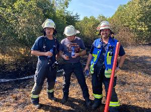 Bild: Großer Flächenbrand bei Lautenbach