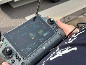 Bild: Dachstuhlbrand in der Illtalstraße