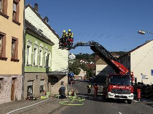 Bild: Küchenbrand in der Lebacher Straße