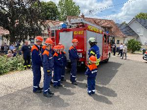 Bild: Jahreshauptübung der Kinder- und Jugendfeuerwehr Feuerwehr Eppelborn