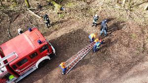 Bild: Berufsfeuerwehrtag der Jugendfeuerwehr im Löschbezirk Eppelborn
