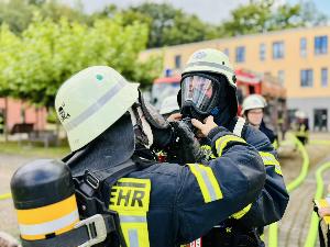 Bild: Große Evakuierungsübung im Haus Hubwald