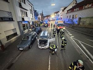 Bild: Verkehrsunfall in der Rathausstraße
