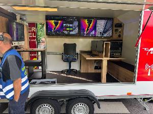 Bild: Dachstuhlbrand in der Illtalstraße