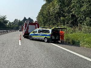 Bild: Reanimation auf der Autobahn