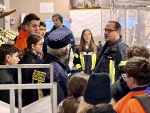 Bild: Besuch der Jugendfeuerwehr Gersheim in Eppelborn