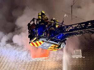 Bild: Wohnhausbrand in Dirmingen