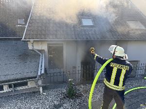 Bild: Küchenbrand in der Lebacher Straße