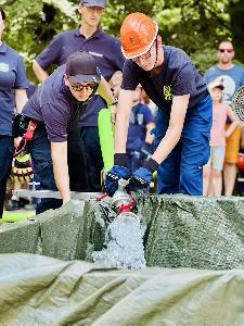 Bild: Jahreshauptübung der Jugendfeuerwehr