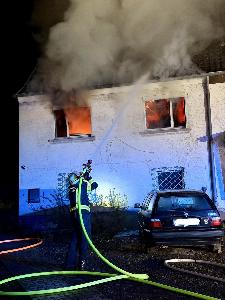 Bild: Wohnhausbrand in Dirmingen
