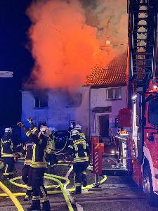 Bild: Wohnhausbrand in Dirmingen