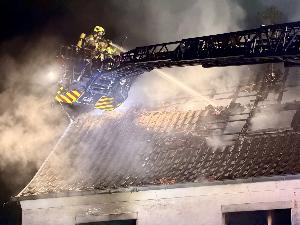 Bild: Wohnhausbrand in Dirmingen