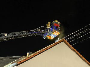 Bild: Kaminbrand in der Steinackerstraße