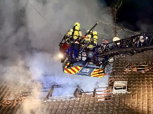 Bild: Wohnhausbrand in Dirmingen