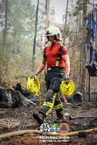 Bild: Waldbrand im Hosterwald: 78 Stunden gemeinsam gegen die Flammen