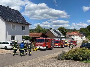 Bild: Rauchentwicklung durch Steckdose in Wiesbach