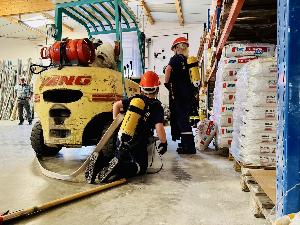 Bild: Jahreshauptübung der Jugendfeuerwehr