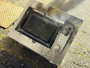 Bild: Küchenbrand in der Kirchenstraße