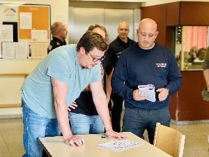 Bild: Große Evakuierungsübung im Haus Hubwald