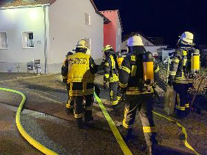 Bild: Kaminbrand in der Steinackerstraße