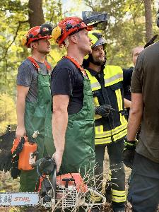 Bild: Feuerwehr Eppelborn unterstützte bei großem Waldbrand bei Ottweiler