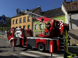Bild: Küchenbrand in der Lebacher Straße
