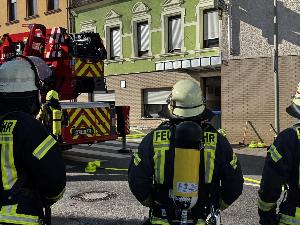 Bild: Küchenbrand in der Lebacher Straße