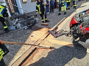 Bild: Verkehrsunfall in der Dirminger Straße