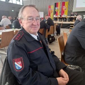 Bild: aus Wiesbach - Josef Lehnert als Delegierter des Löschbezirks Wiesbach,