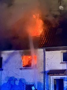 Bild: Wohnhausbrand in Dirmingen